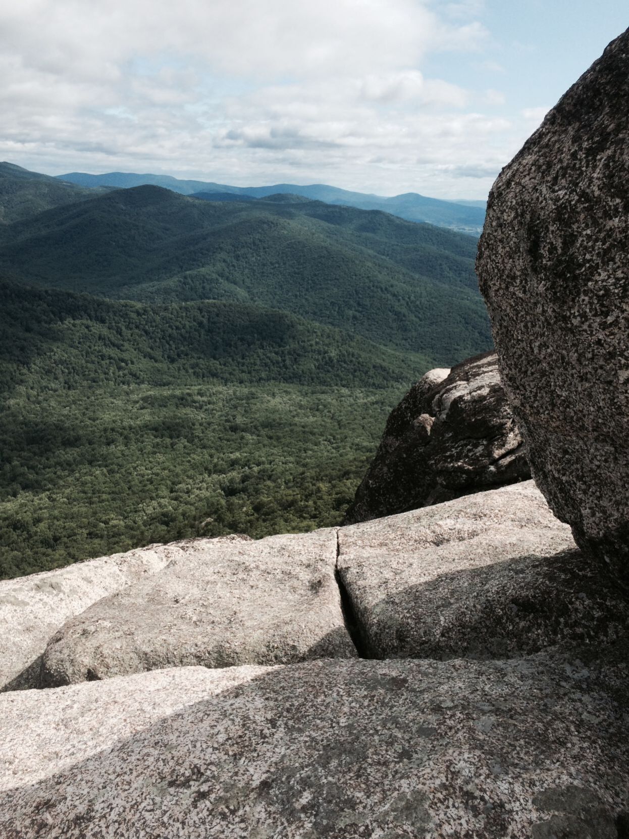 part of 360 degree view from top of Old Rag
